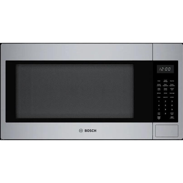  Bosch 24-inch, 2.1 cu. ft. Built-in Microwave Oven HMB30155UC IMAGE 1