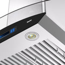  Vesta 30-inch Bremen Series Wall Mount Range Hood with Voice Control DC Motor VRH-BREMEN-30SS IMAGE 10
