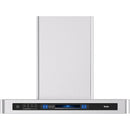  Vesta 36-inch Hamburg Series Wall Mount Range Hood with Voice Control DC Motor VRH-HAMBURG-36SS IMAGE 2