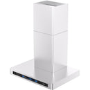 Vesta 36-inch Hamburg Series Wall Mount Range Hood with Voice Control DC Motor VRH-HAMBURG-36SS IMAGE 5