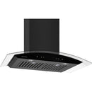  Vesta 36-inch Amsterdam Series Wall Mount Range Hood VRH-AMSTERDAM-36BS IMAGE 2
