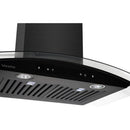  Vesta 36-inch Amsterdam Series Wall Mount Range Hood VRH-AMSTERDAM-36BS IMAGE 3