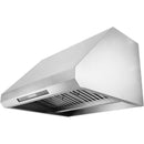  Vesta 48-inch Moscow Series Under Cabinet Wall Range Hood VRH-MOSCOW-48SS IMAGE 2