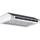  Vesta 30-inch Acadia Series Under Cabinet Range Hood with Voice Control DC Motor VRH-ACADIA-30SS IMAGE 3