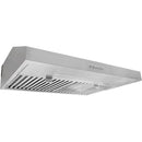  Vesta 30-inch Chicago Series Under Cabinet Range Hood VRH-CHICAGO-30SS IMAGE 2