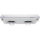  Vesta 30-inch Dallas Series Under Cabinet Range Hood VRH-DALLAS-30WH IMAGE 1