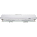  Vesta 30-inch Dallas Series Under Cabinet Range Hood VRH-DALLAS-30WH IMAGE 3