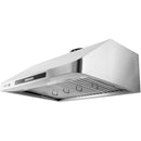  Vesta 36-inch Baltimore Series Under Cabinet Range Hood VRH-BALTIMORE-36SS IMAGE 2
