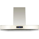  Vesta 36-inch Budapest Series Island Hood VRH-BUDAPEST-36SS IMAGE 1