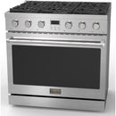  Vesta 36-inch Freestanding Gas Range VRG-ALBERTA-36SS IMAGE 3