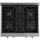  Vesta 30-inch Built-in Gas Rangetop VRG-QUEBEC-30SS IMAGE 2