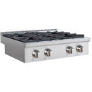  Vesta 30-inch Built-in Gas Rangetop VRG-QUEBEC-30SS IMAGE 3