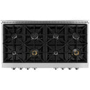  Vesta 48-inch Built-in Gas Rangetop VRG-QUEBEC-48SS IMAGE 2