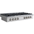  Vesta 48-inch Built-in Gas Rangetop VRG-QUEBEC-48SS IMAGE 3