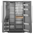  KitchenAid 36-inch, 21 cu. ft. Counter-Depth, Side-by-Side Refrigerator with Ice and Water Dispenser KRSC536RPS IMAGE 2