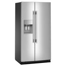  KitchenAid 36-inch, 28 cu. ft. Side-by-Side Refrigerator with Ice and Water Dispenser KRSF536RPS IMAGE 3