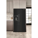  Whirlpool 36-inch, 28 cu. ft. Side-by-Side Refrigerator with Water and Ice Dispenser WRSF5536RV IMAGE 9