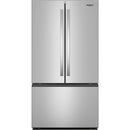  Whirlpool 36-inch, 31 cu. ft. Freestanding French 3- Door Refrigerator with Internal Water Dispenser WRFF3336SZ IMAGE 1