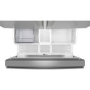  Whirlpool 36-inch, 31 cu. ft. Freestanding French 3- Door Refrigerator with Internal Water Dispenser WRFF3336SZ IMAGE 3