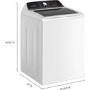  Whirlpool 5.3 cu. ft. Top Loading Washer with Built-in Faucet WTW5020SW IMAGE 9