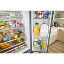  Whirlpool 36-inch, 30 cu. ft. Freestanding French 3-Door Refrigerator with External Water and Ice Dispensing System WRFF3536SZ IMAGE 9