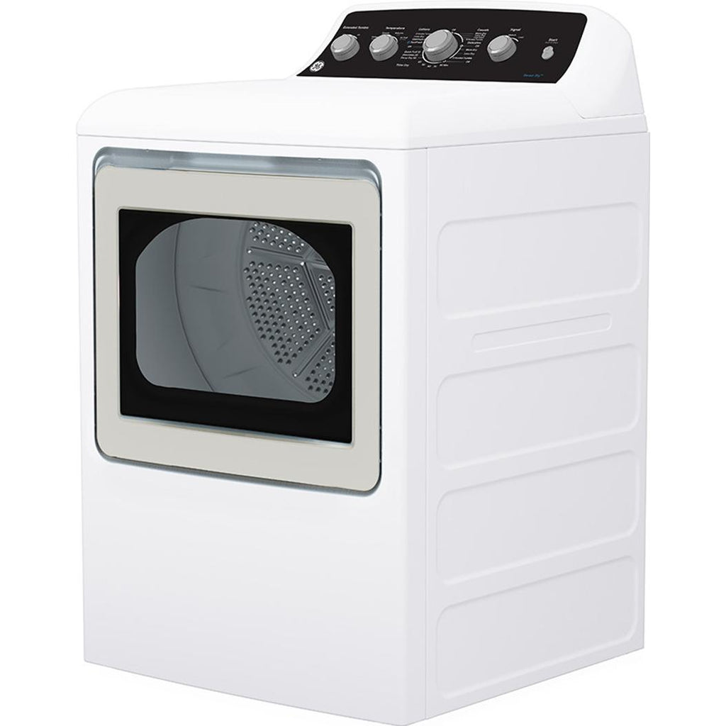 GE 7.2 cu. ft. Gas Dryer with SaniFresh Cycle GTD49GBMRWS IMAGE 2