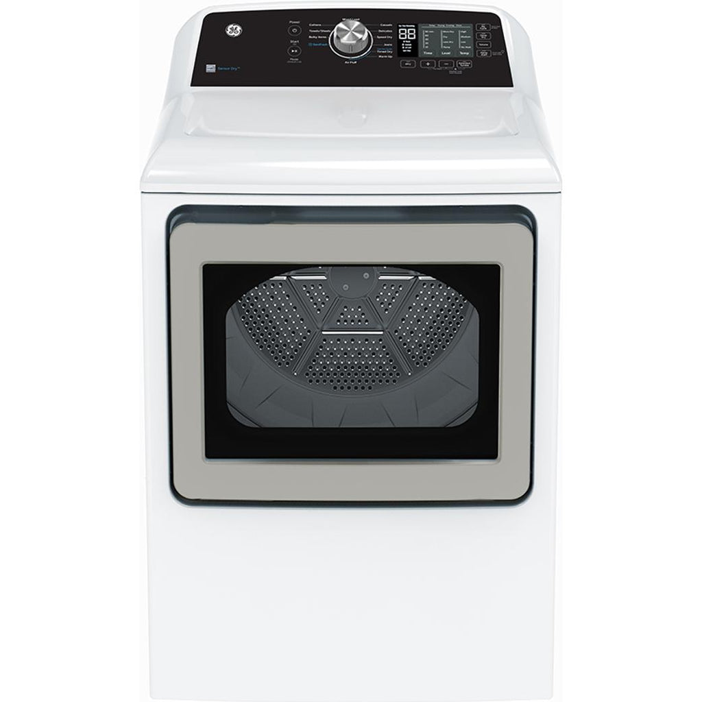 GE 7.4 cu. ft. Gas Dryer with SaniFresh Cycle GTD68GBMRWS IMAGE 1
