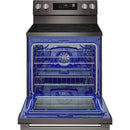  LG 30-inch Smart Electric Range with Air Fry LREN6323ZE IMAGE 4