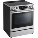  LG 30-inch Slide-In Electric Range with Air Fry LSEL6337XE IMAGE 4