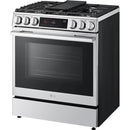 LG 30-inch Slide-In Gas Range with Air Fry LSGL6335X IMAGE 3