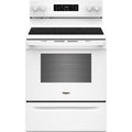  Whirlpool 30-inch Electric Range with Air Cooking Technology and Steam Clean YWFES4530SW IMAGE 1
