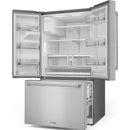  Thor Kitchen 36-inch, 28.9 cu. ft. French 3-Door Refrigerator with Ice and Water Dispenser TRF3628FFD IMAGE 4