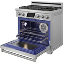  Thor Kitchen 36-inch Freestanding Dual Fuel Range XRD36E IMAGE 6