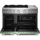  KitchenAid 48-inch Freestanding Commercial-Style Dual-Fuel Range with Griddle KFDD948SDC IMAGE 3