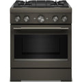  KitchenAid 30-inch Freestanding Commercial-Style Dual-Fuel Range KFDS930SBE IMAGE 1