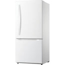  Frigidaire 30-inch, 18.7 cu. ft. Freestanding Bottom Freezer Refrigerator FRBE1925AW IMAGE 3