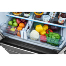  Frigidaire Professional 36-inch, 26.3 cu. ft. Freestanding French 4-Door Refrigerator with Custom-Flex® Temperature Drawer PRMS2790BF IMAGE 10