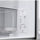  LG 36-inch, 29 cu. ft. French 4-Door Refrigerator with Mirror InstaView® MyColor® and Mini Craft Ice® LF29S9775S IMAGE 10