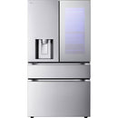  LG 36-inch, 29 cu. ft. French 4-Door Refrigerator with Mirror InstaView® MyColor® and Mini Craft Ice® LF29S9775S IMAGE 4