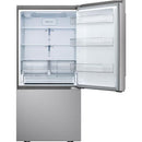  LG 33-inch, 26 cu. ft. Freestanding Bottom Freezer Refrigerator with Interior Ice Maker LB26H2200S IMAGE 2