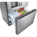  LG 36-inch, 30.7 cu. ft. French 3-Door Refrigerator with Water and Ice Dispensing System LF31WSH63S IMAGE 17