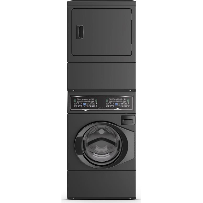 Huebsch Stacked Washer/Dryer Electric Laundry Center with Pet Plus™ ZTEEPASP289CB01 IMAGE 1