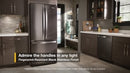  Whirlpool 30-inch, 19.7 cu.ft. Freestanding French 3-Door Refrigerator with Exterior Water Dispenser with EveryDrop® Filtration WRF560SEHV EXTERNAL_VIDEO 2