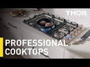 Thor Kitchen 30-inch Gas Cooktop TGC3001 EXTERNAL_VIDEO 1