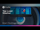  GE Profile 5.8 cu. ft. Top Loading Washer with FlexDispense™ PTW600BPRDG EXTERNAL_VIDEO 2